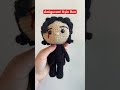 Kylo Ren Crochet ❤️🤍🖤 #crochet #crochetpatterns #amigurumi #starwars @StarWars @ToyGurumi #kyloren
