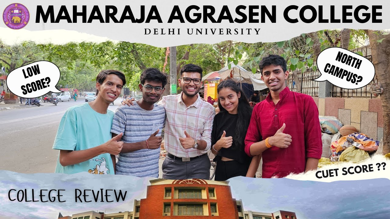CUET score required to get Maharaja Agrasen College 💯| Delhi University | College Review | CUET 2025