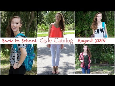 Back to School Style Catalog | 2015 @heyitslivjames