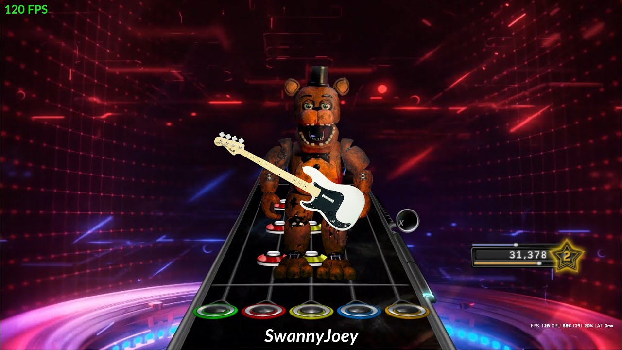 Clone hero |  Five Nights at Freddy's 1 Song - The Living Tombstone