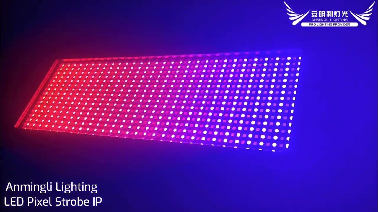 Stormy CC LED Pixel Mapped Strobe Lighting IP65 for Stage Lighting DMX