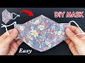 Very Easy New Style 3D Cute Mask! Diy Breathable Face Mask Easy Pattern Sewing Tutorial | KF 94 Mask