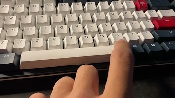 yes, but does your spacebar sound this clicky?