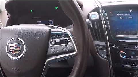 2013 Cadillac ATS; pin read & program proximity key via Smart Pro