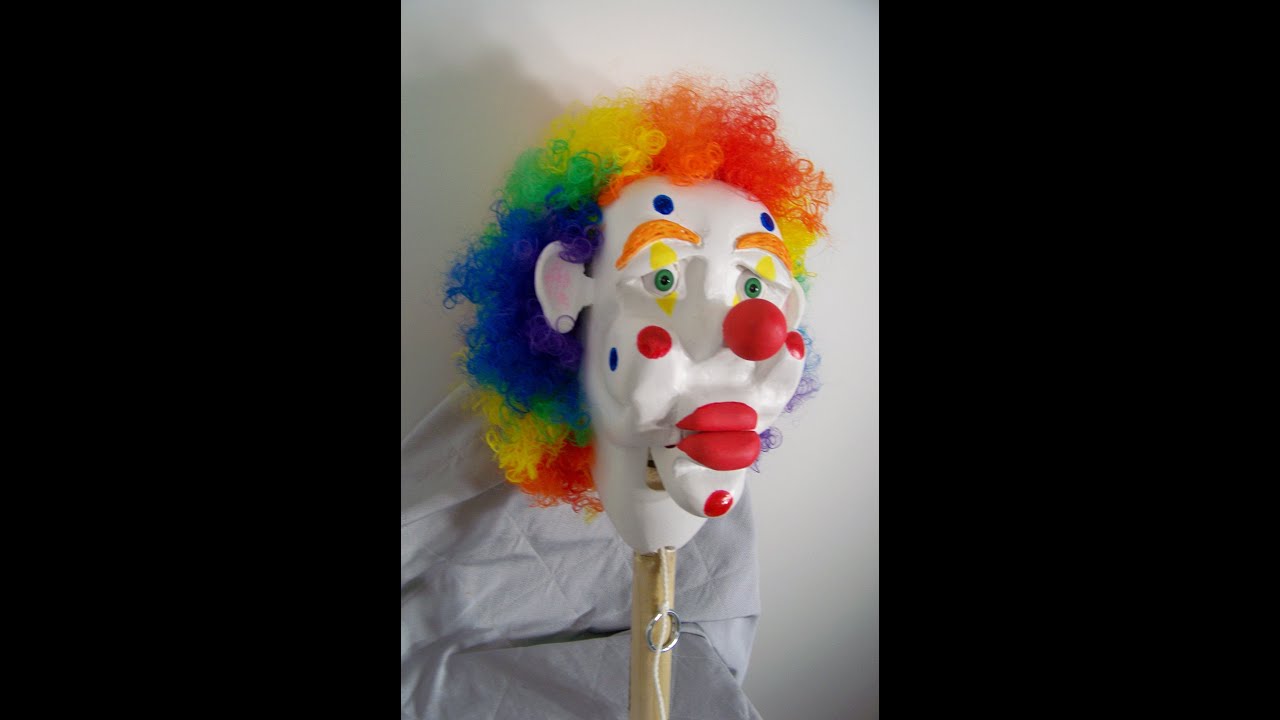 Fritz the Clown part 51, how to make a ventriloquist dummy, figure out