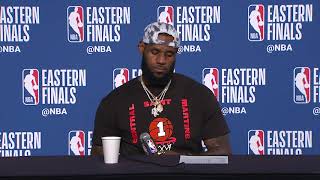 LeBron James Postgame Interview - Game 6 | Cavaliers vs Celtics