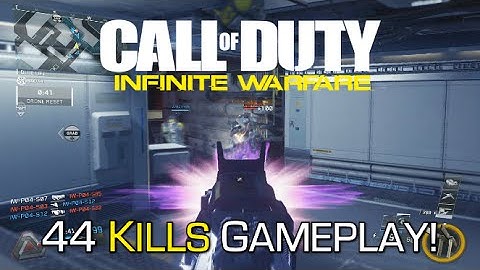 Call of Duty Infinite Warfare Multiplayer - 44 KILLS! Defender on Frontier - SMG EXCLUSIVE Gameplay