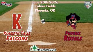 Klamath Falls Falcons @ Phoenix Pirates (DH) - June 20 2026 screenshot 3