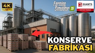 Canned Food Production! | Factory Systems! | FS25 Guide Series | Episode 11 [ 4K UHD ]