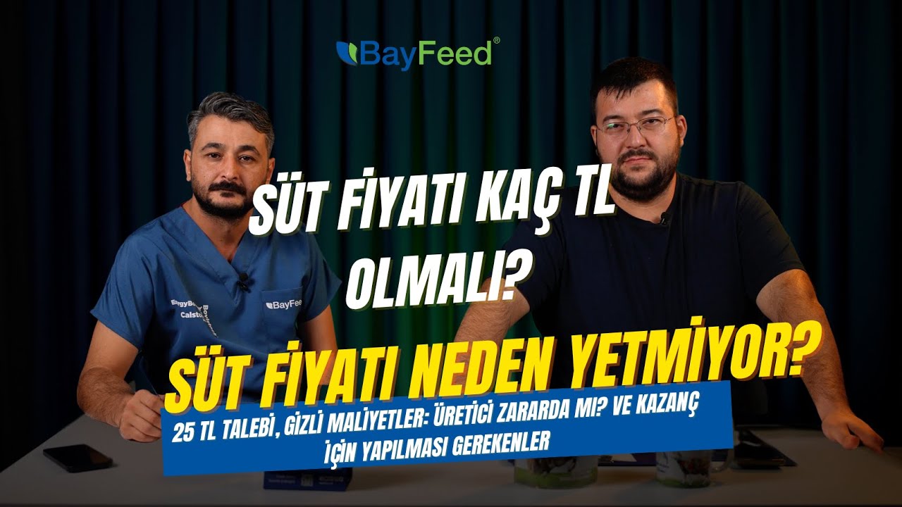 SÜT FİYATI KAÇ TL OLMALI? Üretici 2025'te Neden ZARAR EDİYOR (Veteriner Hekimlerden Maliyet Analizi)