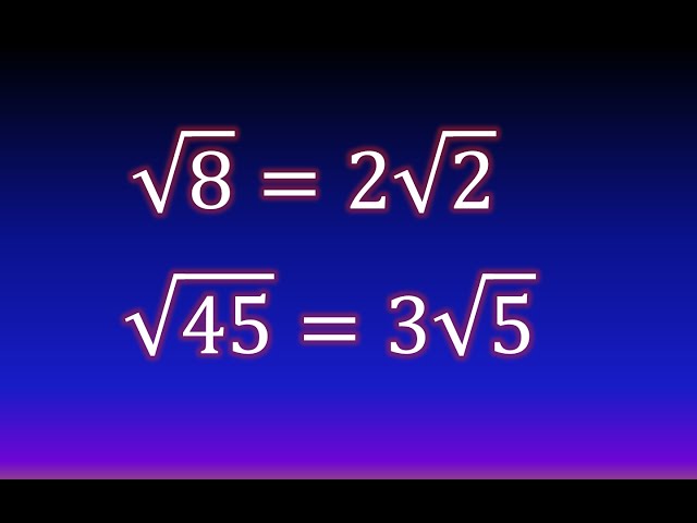 PreUniversitario - Ejer. Simplificar raíz cuadrada dentro de otra raíz👍✍️😬🇧🇴