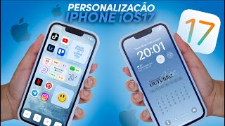 iOS 17 COMO PERSONALIZAR SEU IPHONE EM MINUTOS! novos truques