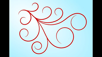 Inkscape Tutorial - Drawing a Simple Floral Vector