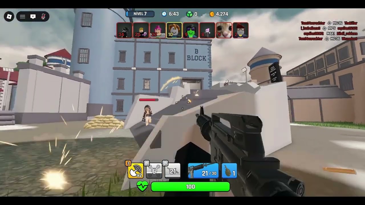 Jogando Roblox pela primeira vez, testando vários jogos - EP1- Arena De Combate