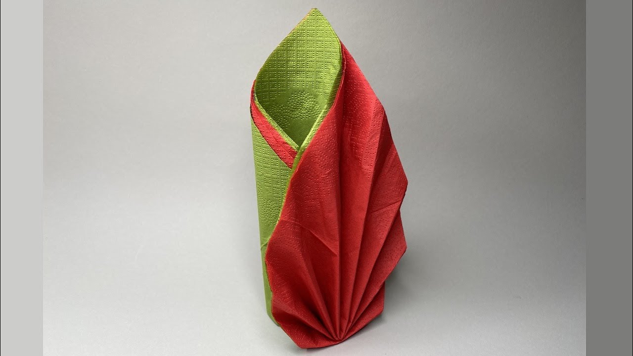 Сложите салфетки для имитации | Просто украшение стола на день рождения и свадьбу 🍽🎉