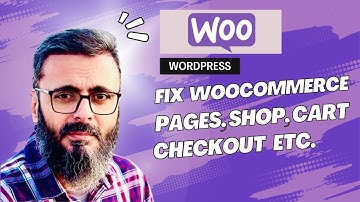 How to Fix WooCommerce Shop, Cart, Checkout & My Account Pages (Step-by-Step Guide)