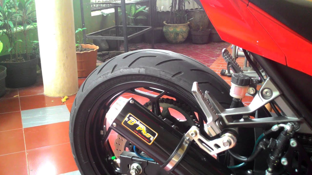 Knalpot B Pro Full System Ninja 250 FI 2013 YouTube