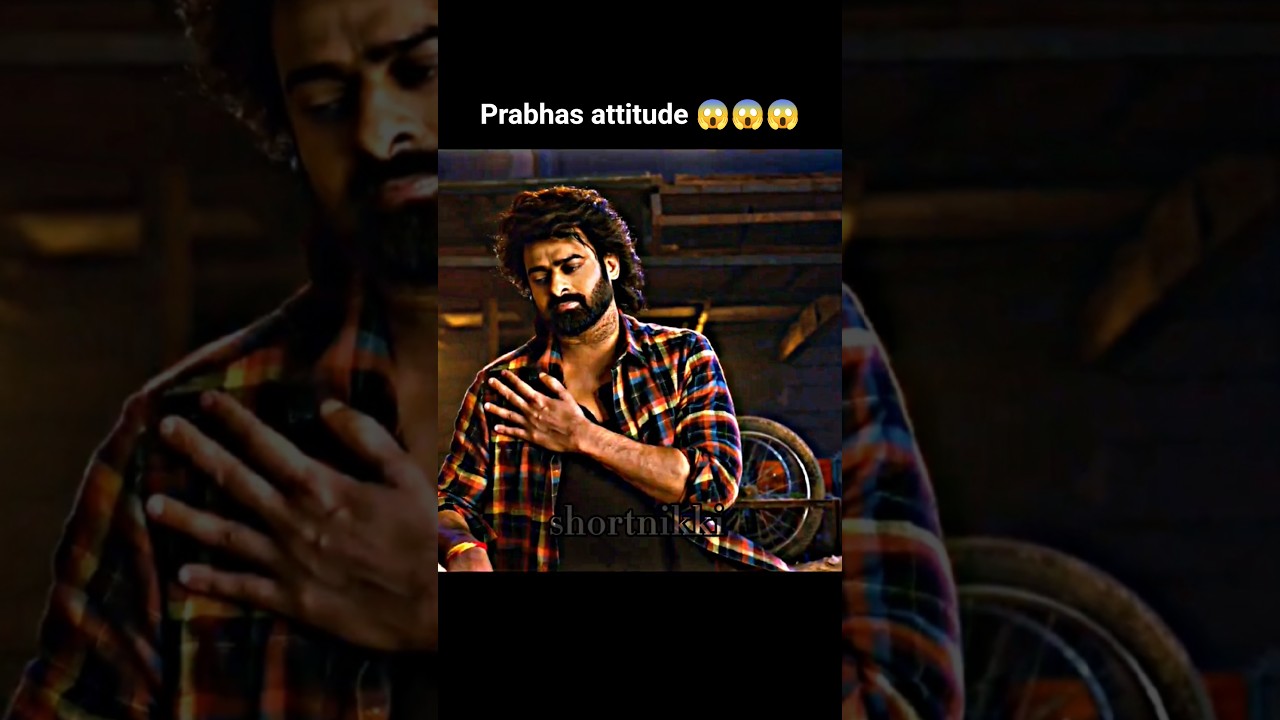 prabhas fight x the raja saab 🥶 attitude video 🔥4k edit 