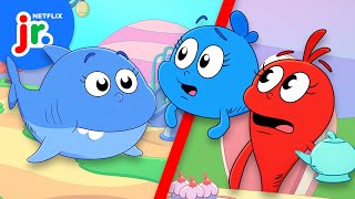dangerous safe shark escape dr seusss red fish blue fish netflix jr