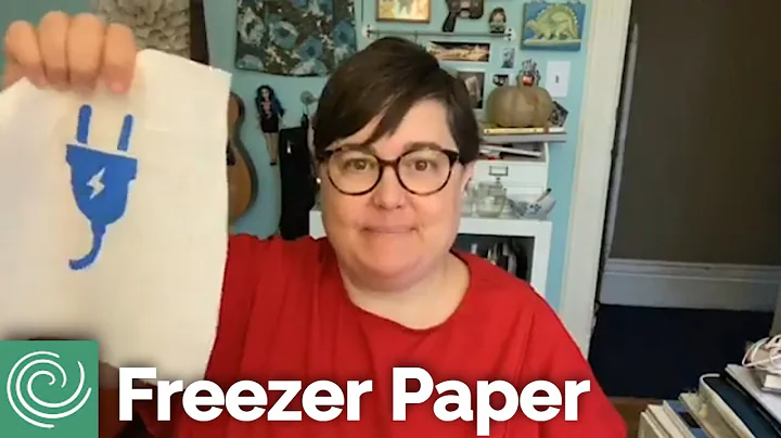 How to Print on Freezer Paper -  Crafting with Paper from Gail Borden Public Library