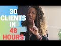 How to Attract Clients for Your Business ( IN 48 HOURS) | 2019 - Manifest Clients