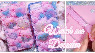 Watch Me Decoden | Pastel Pink Whip Hello Kitty Theme Case