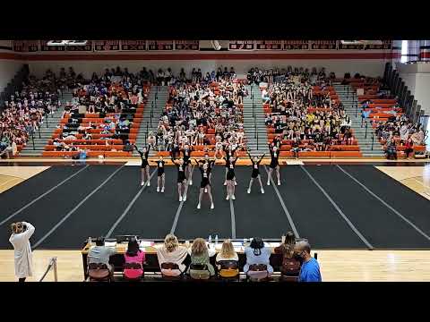 Capon Bridge Middle School Sideline at Martinsburg Bulldog Cheerpalooza 2024