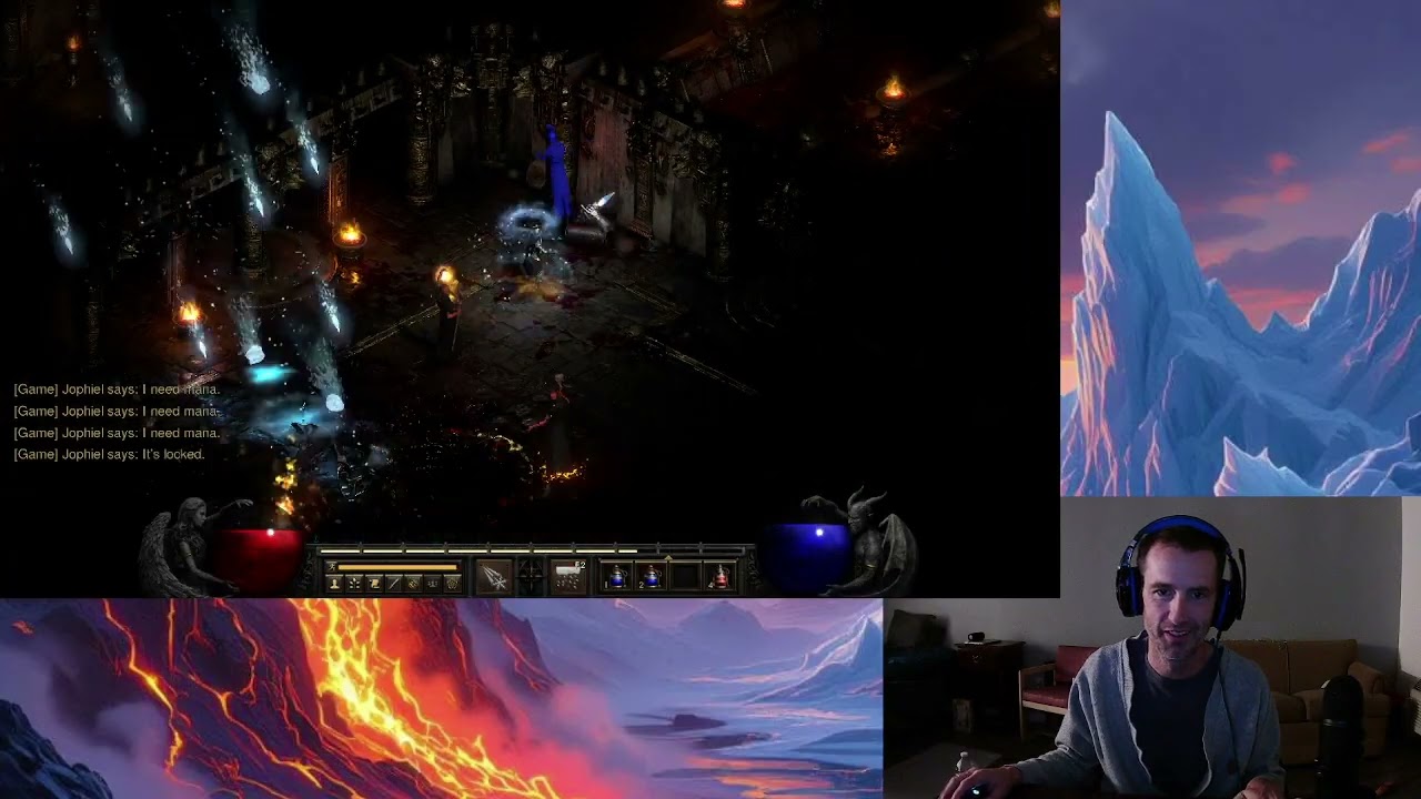 Hardcore SSF Sorceress - One Death = Delete  100 Normal Mephisto Runs (Part 1/2)