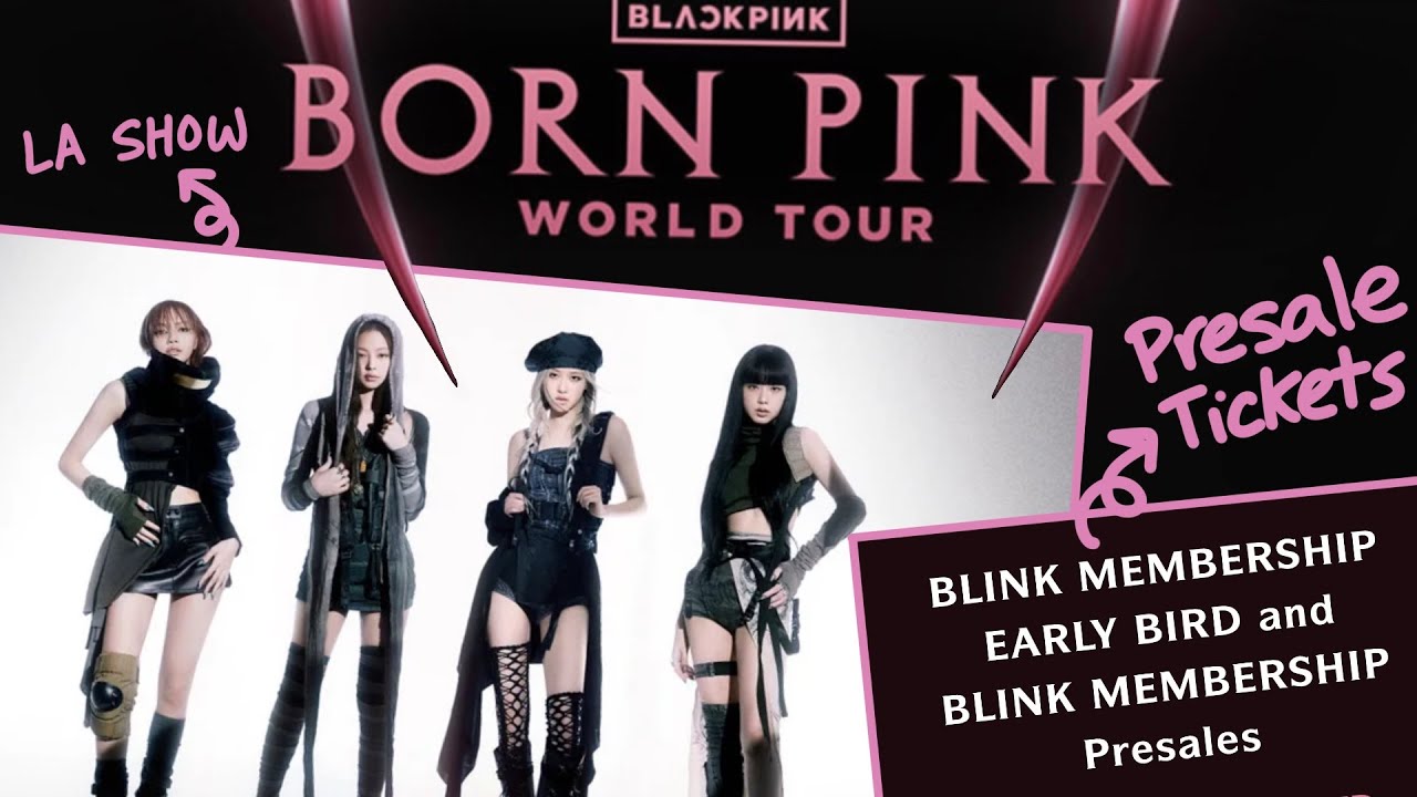 black pink tour 2022