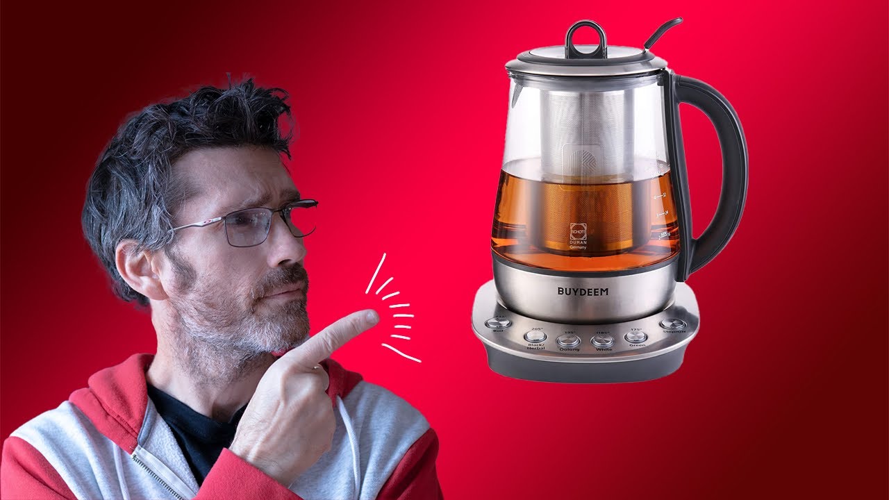 Buydeem Stainless Steel (18/10) Electric Tea Kettle