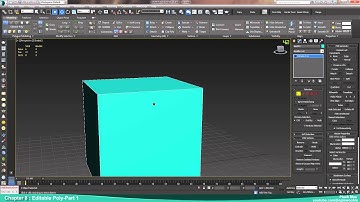 PlaekMax: 3dsMax Basic Modeling (Chapter8 Editable Poly Part 1)