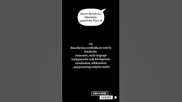 Azuredatabricks Interview Questions Part4#shorts#interview  #databricks#azuredatabricks