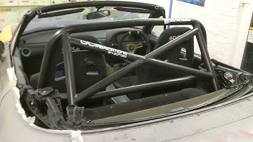 Tips for installing Mazda MX5 GC Fabrications GCR Roll bar
