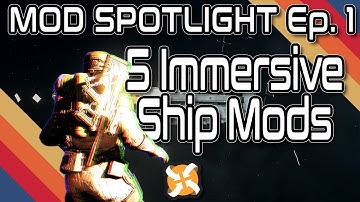 Starfield Mod Spotlight Episode 1 - 5 Immersive Ship Mods and an Essay