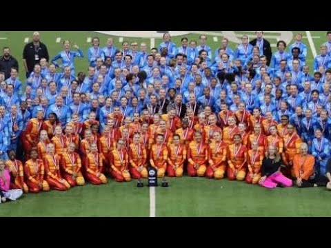 BOA INDY 2025 with the avon color guard!!🧡🩵🩷💚💛 - YouTube
