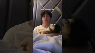 Taehyung's love for Yeontan is so heartwarming 🥺❤️