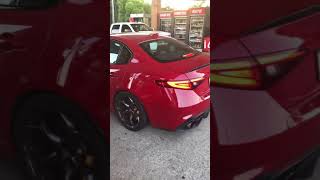 2021 Alfa Romeo Giulia Quadrifoglio Exhaust