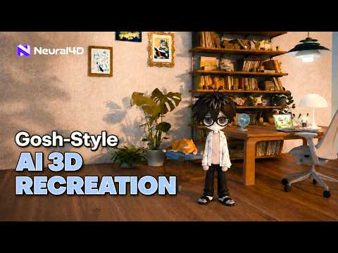 🎮 AI 3D Generation: Turn Your Room into a Game World