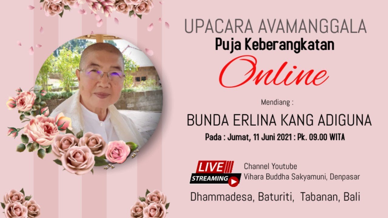 UPACARA PUJA KEBERANGKATAN MENDIANG BUNDA ERLINA KANG ADIGUNA | Jumat
