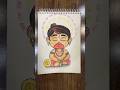 Jai bajrang bali ❤️🙏🏻 | drawing #shorts #artistshikhasharma