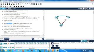 16.4.6 Packet Tracer - Configure Secure Passwords and SSH بالعربي