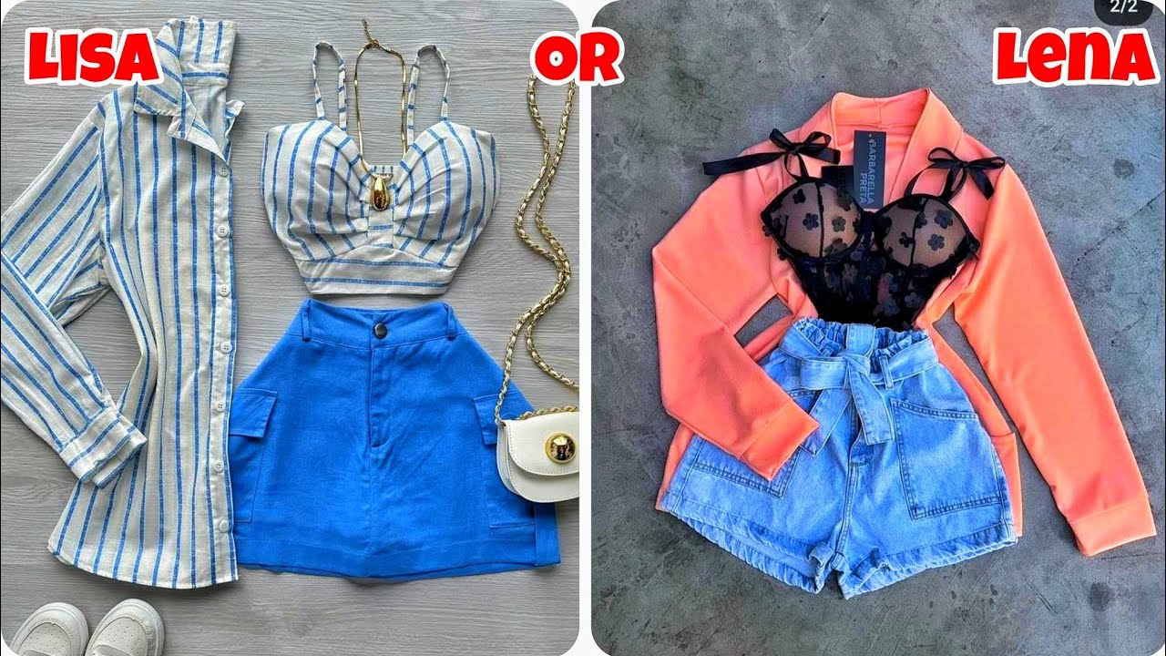 Lisa Or Lena | Outfit Battle 🔥👗
