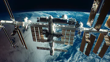 How is the ISS protected from space debris?