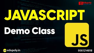 JavaScript Demo Class || Telugu || 2023