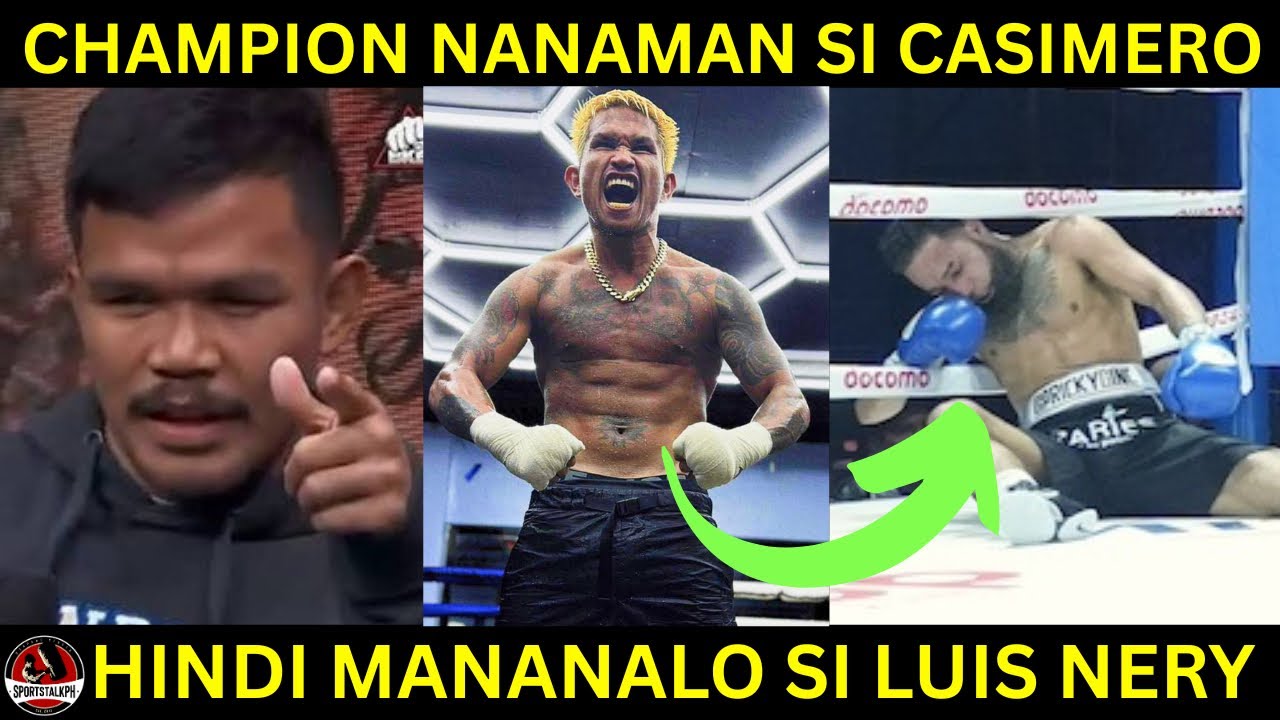 Rolando Dy: Hindi MANANALO si Nery kay Casimero! | Casimero TUNE UP lang tingin kay Nery