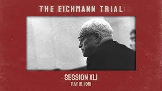 The Eichmann Trial: Session 41 (subtitled)