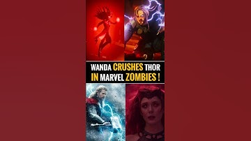 Thor vs Scarlet Witch Finally Happens in Marvel Zombies! #marvelzombies #thor #wanda