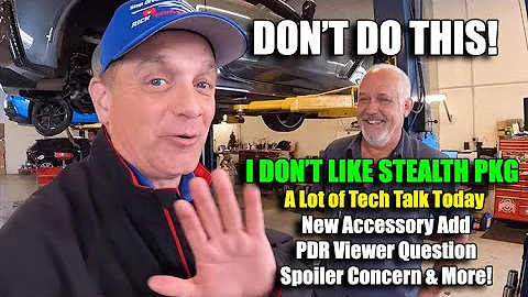 CORVETTE TECH TUESDAY ~ C8 ACCESSORY ADD & DON'T DO THIS PLEASE!