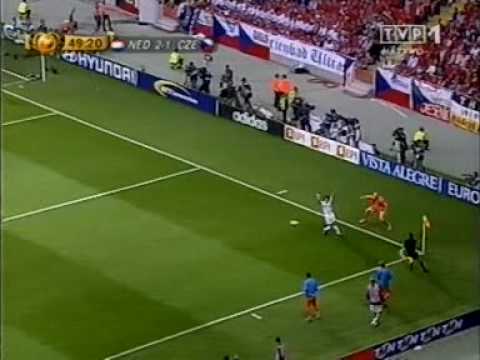 6/10, 2 poowa Holandia - Czechy, Euro 2004