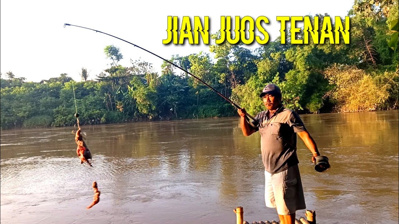 Di Sungai Brantas umpan Handalan spot Handalan joran lhos bergoyang